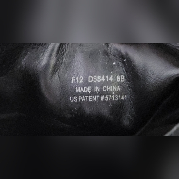 COLE HAAN Calico Zip Low Suede Boot NIKE Comfort Collab Black Size 8 - Picture 7 of 11